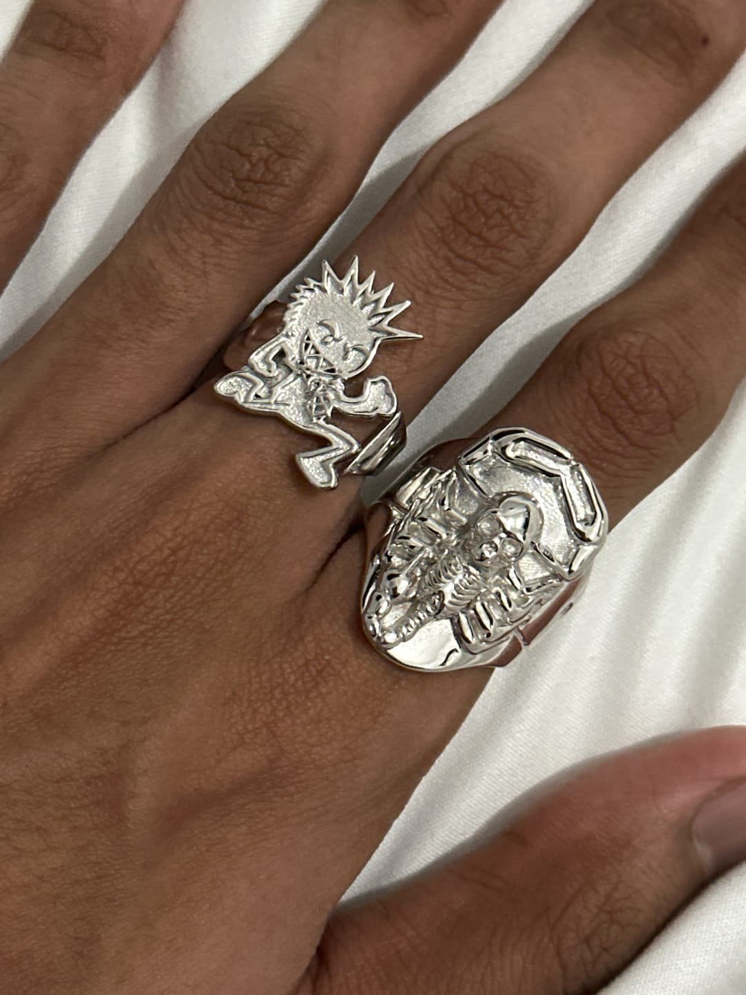 Customer photo review of RISING SCORPIO RING