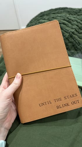 Customer photo review of Writers Note Kit