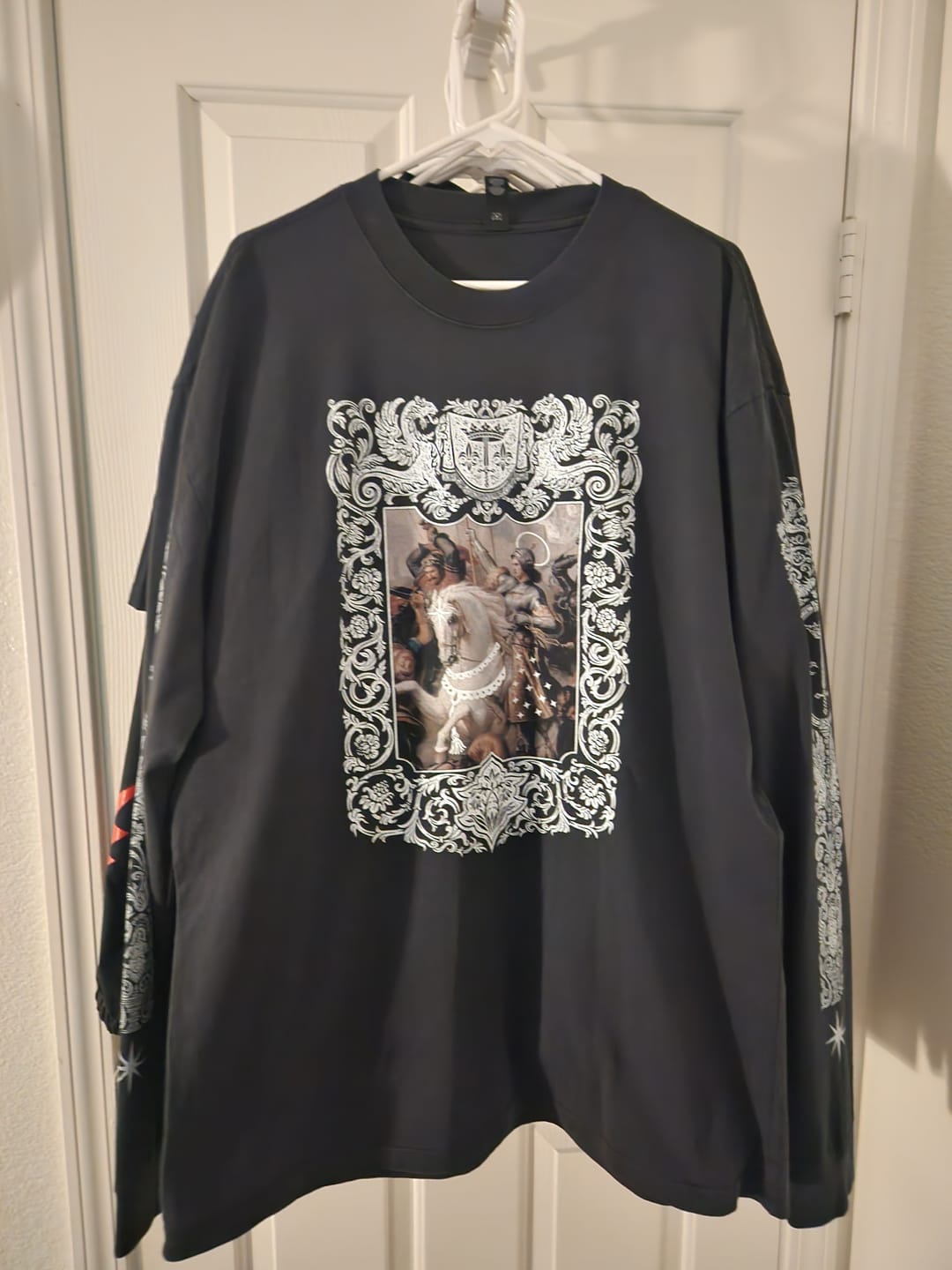 Customer photo review of Resistance Heavy Faded Long Sleeve Tee