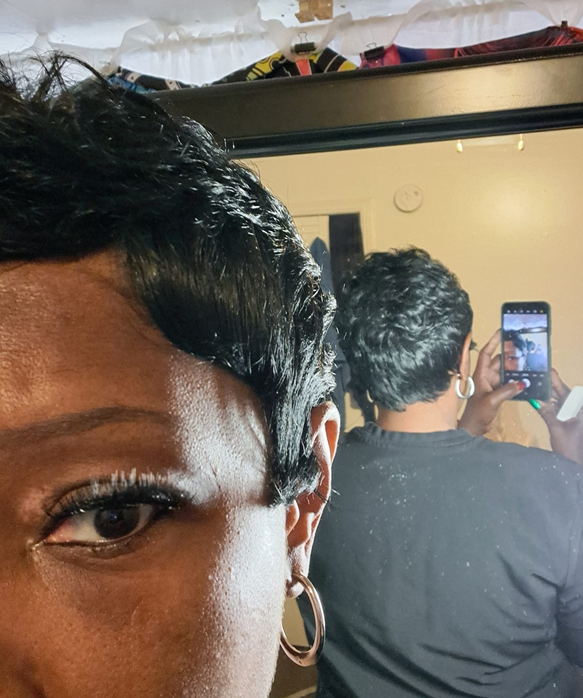 Customer photo review of Sensationnel Synthetic Instant Fashion Wig - ANITA