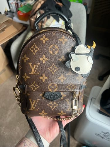 Customer photo review of MOON PANDA BAG CHARM