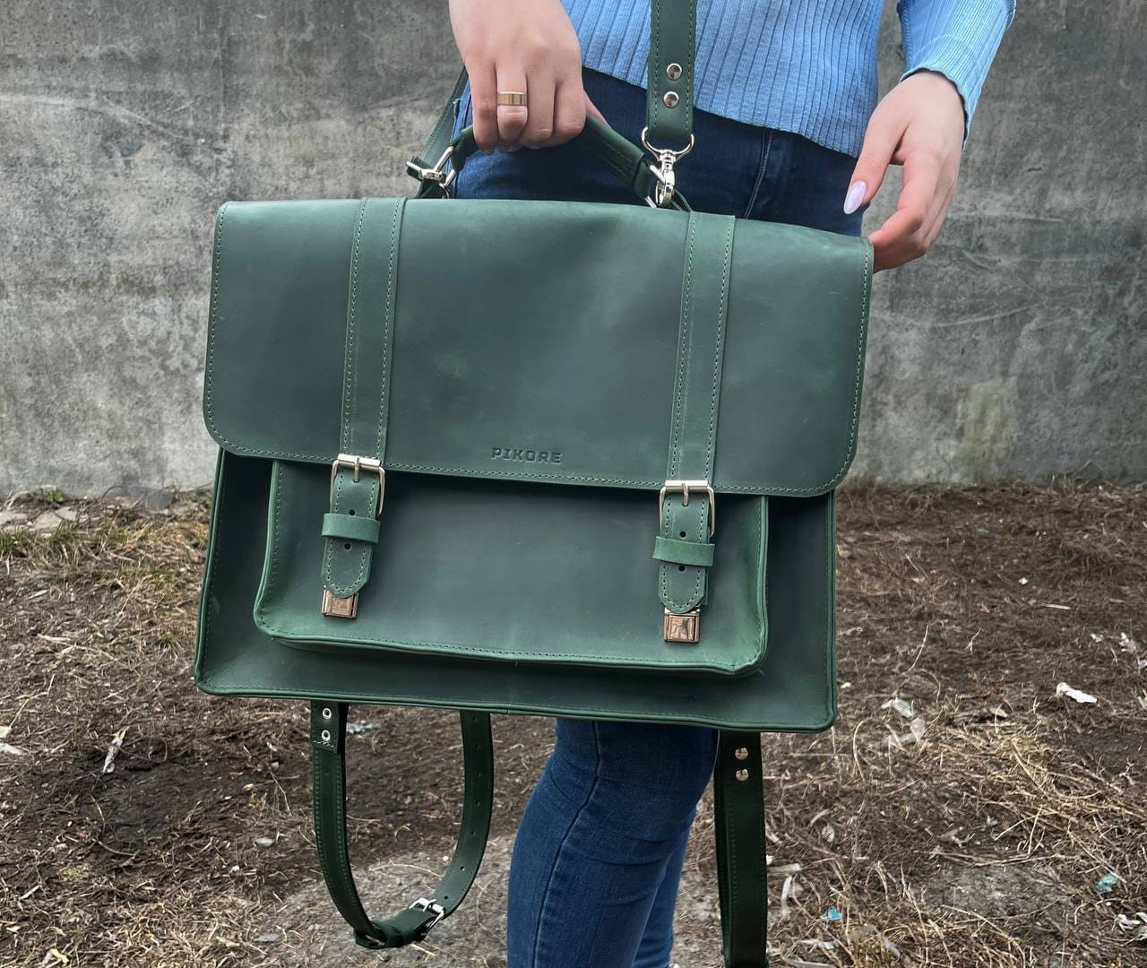Customer photo review of Briefcase Bag