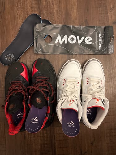 Customer photo review of Game Day Baseline Insoles