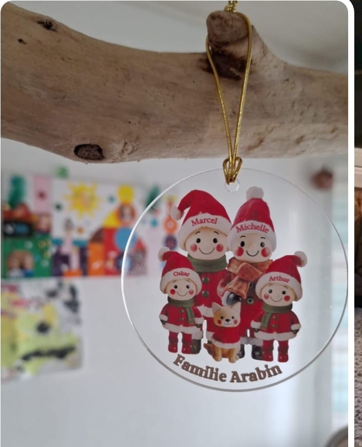 Customer photo review of Geschenkverpackung für Baumschmuck Rot