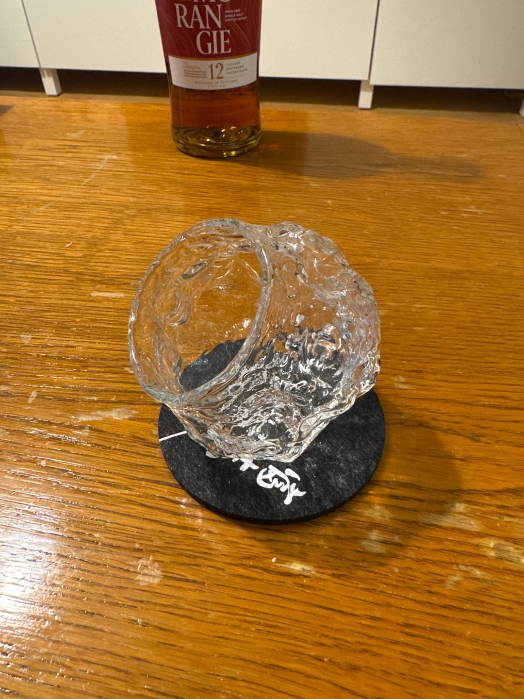Customer photo review of Inseki - Handmade Japanese Whiskey Glass