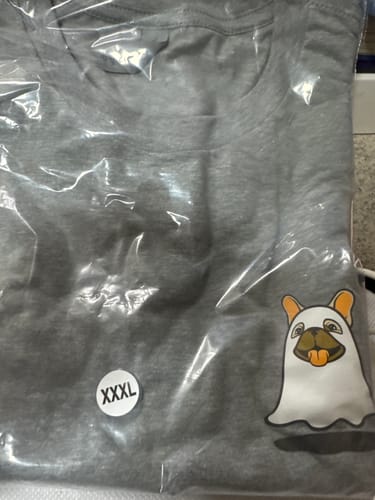 Customer photo review of Mystery Shirt