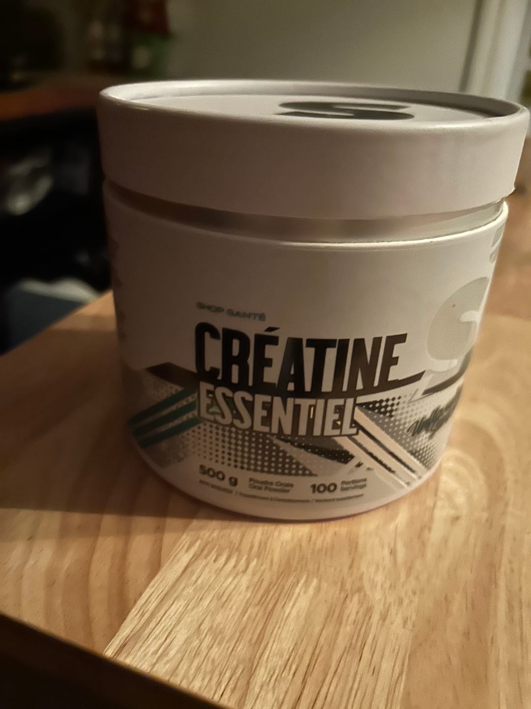 Customer photo review of Shop Santé - Essentiel Créatine 500g