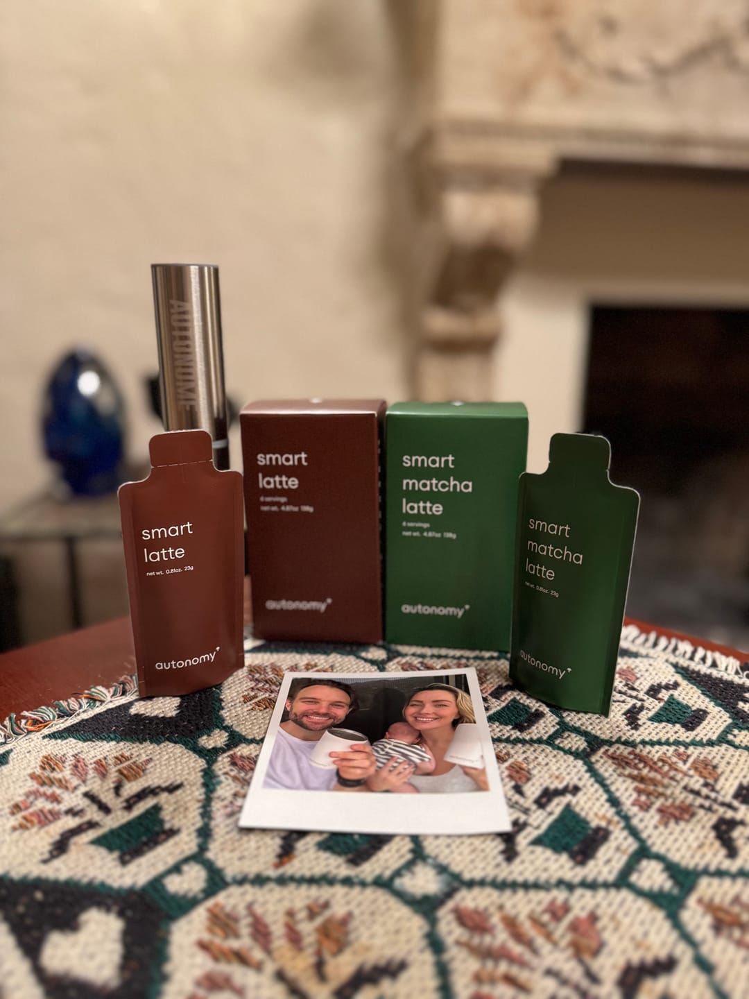 Customer photo review of smart latte travel pack (6 sachets, one-time purchase)