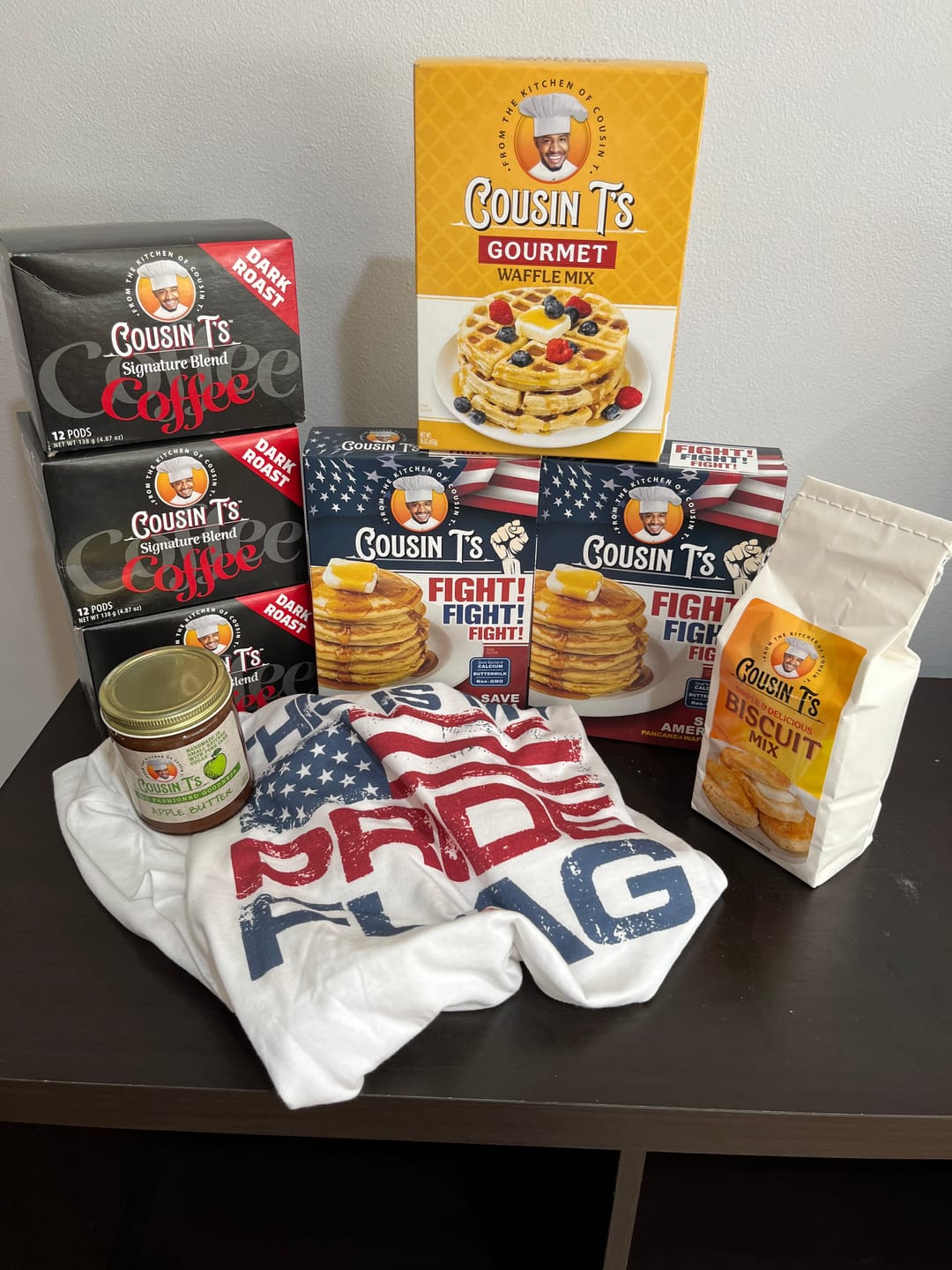 Customer photo review of Cousin T's Biscuit Mix