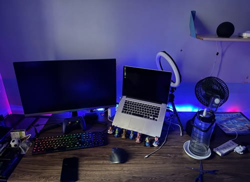Customer photo review of Tira de luces LED GOVEE Basic WIFI RGBIC + BLUETOOTH LED STRIP 10M