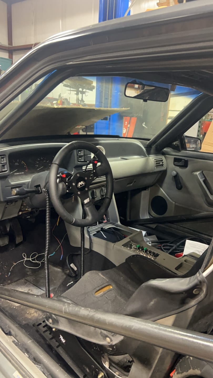 Customer photo review of Motion Raceworks Single Push Button Steering Wheel Bracket 15-00004