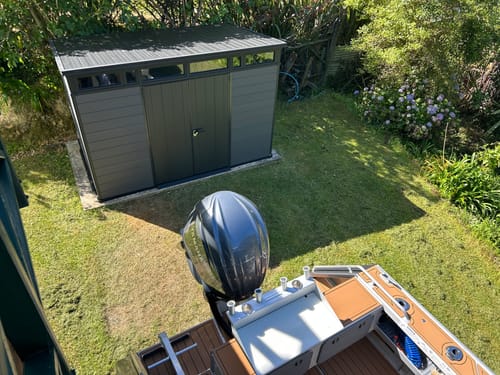 Customer photo review of Cortina 11x7 Shed 3.42m x 2.16m