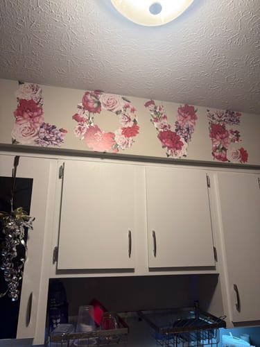 Customer photo review of LOVE floral