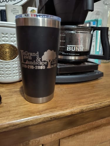 Customer photo review of (6 Pieces) Custom Laser Engraved - 20oz Tumblers