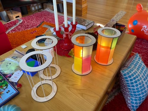 Customer photo review of Unfinished Wood Wreath Blank Shape | Craft Cutout | up to 36" DIY