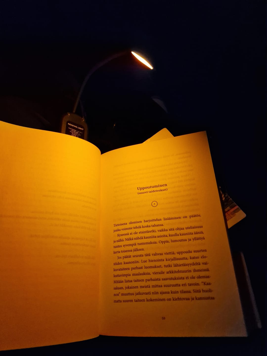 Customer photo review of HOHDE lukuvalo