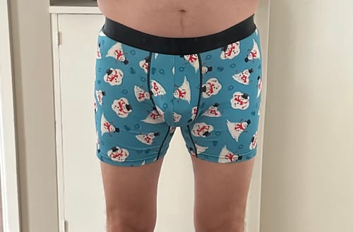 Customer photo review of SWAG - Christmas Mystery Boxer 5-Pack