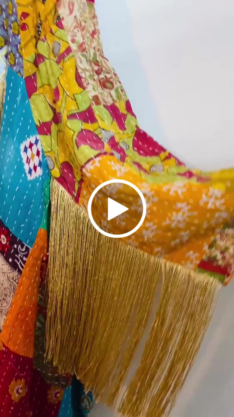 Customer video review of 12" Glitter Chainette Fringe Trim (Sold by the Yard)