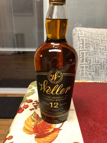 Customer photo review of W.L. Weller Aged 12 Years - Kentucky Straight Bourbon Whiskey (750ml)