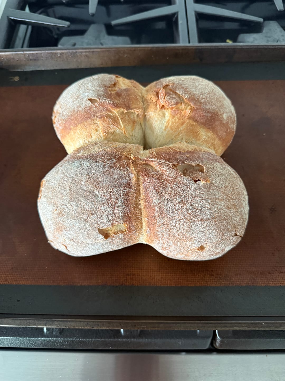 Customer photo review of Stone Oven Bürli Bread