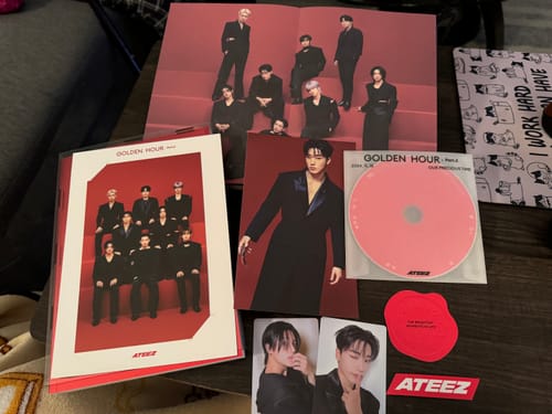 Customer photo review of ATEEZ 11th Mini Album - Golden Hour:  Part 2