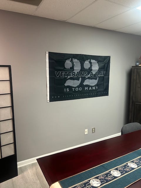 Customer photo review of 22 Is Too Many - Flag