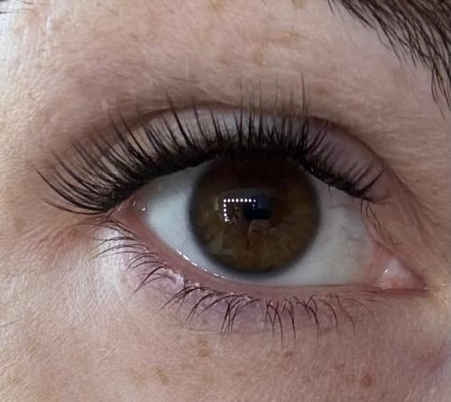 Customer photo review of SWAYINGKELP Self-adhesive Cluster Lashes