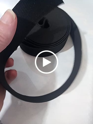 Customer video review of FITA LISA 30MM COR PRETO 1 METRO