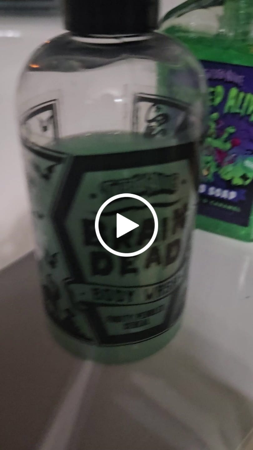 Customer video review of Brain Dead Body Wash
