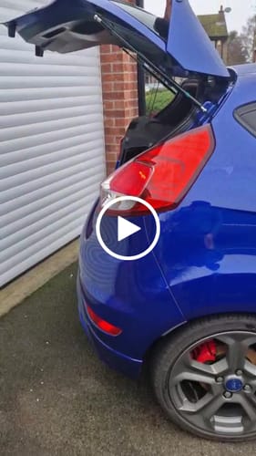 Customer video review of Ford Fiesta MK7 & 7.5 Automatic Boot Struts