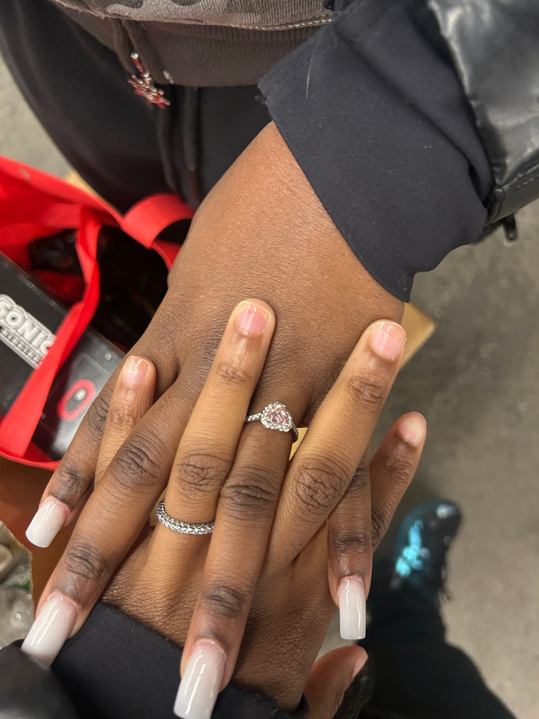 Customer photo review of (PINK) PRINCESS Ring