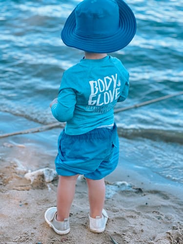 Customer photo review of SOHLS Velcro Toddler Shoe – Sand Dune