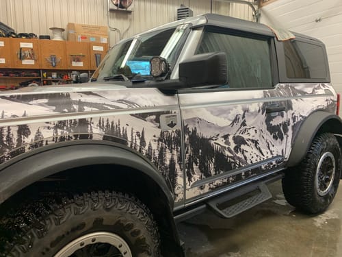 Customer photo review of MEK Removable Trail Armor: Bronco 2D