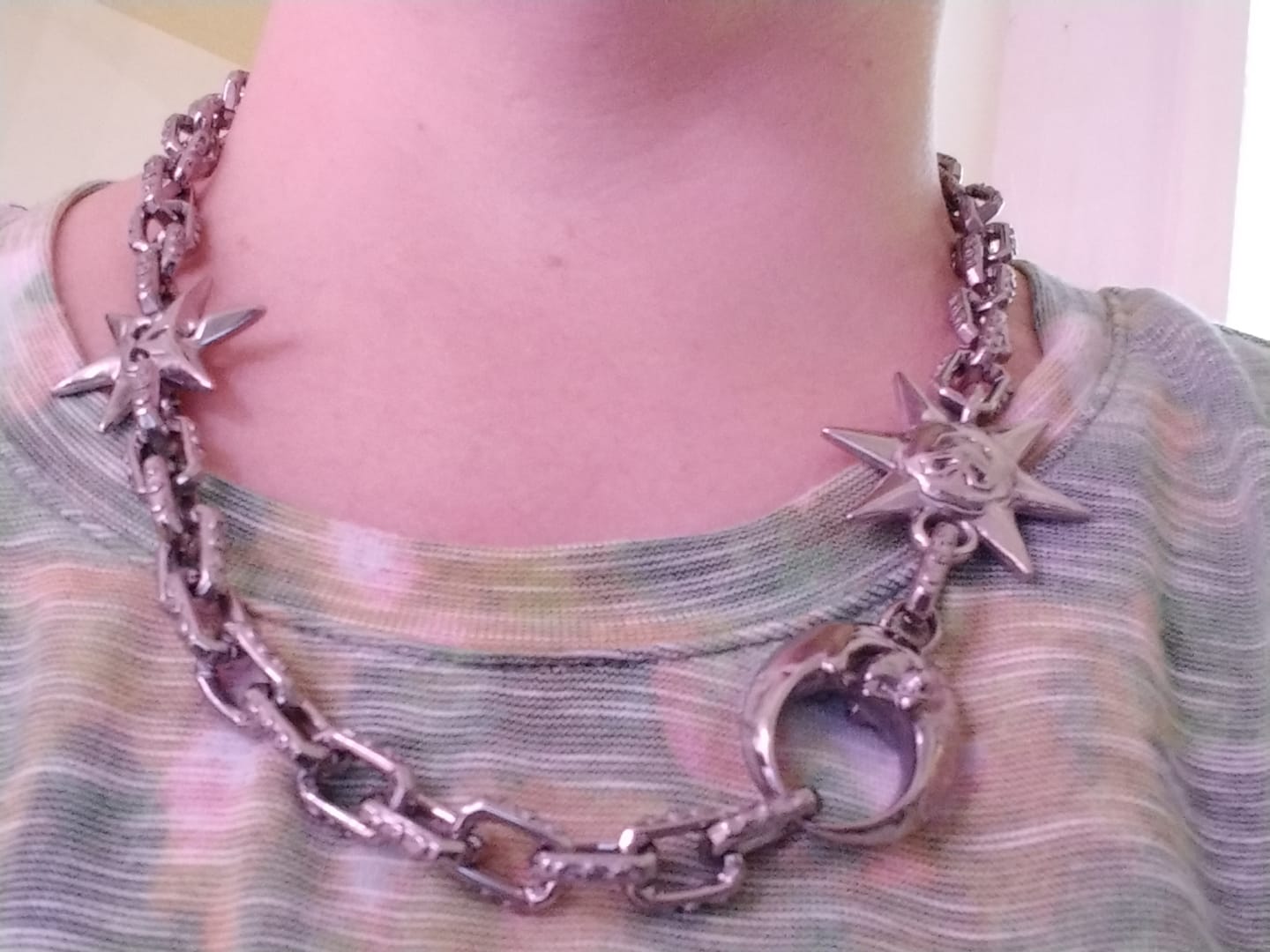 Customer photo review of ASTROLOGY WALLET CHAIN