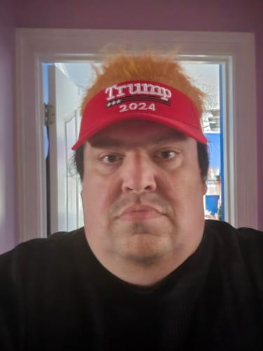 Customer photo review of Trump Hat