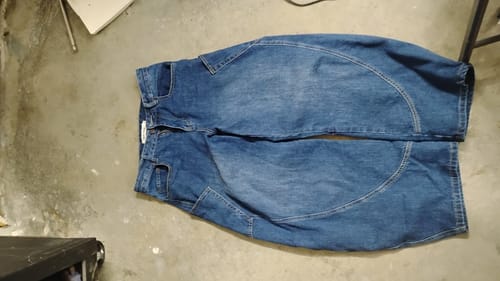 Customer photo review of RT No. 12111 DARK BLUE WORKWEAR BAGGY JEANS
