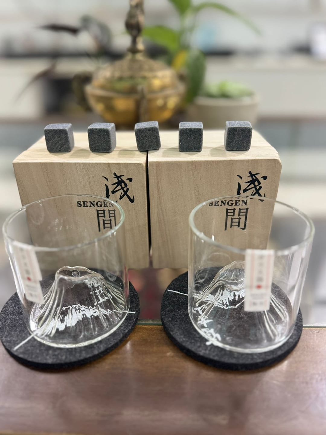 Customer photo review of Kazan - Handmade Japanese Whiskey Glass