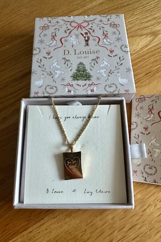 Customer photo review of You Are Loved Pendant