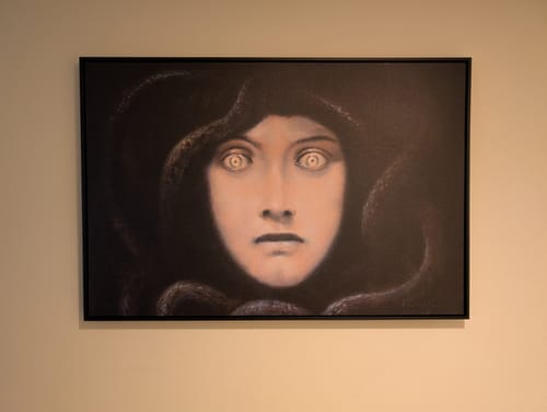 Customer photo review of Head of Medusa | Franz von Stuck | 1892