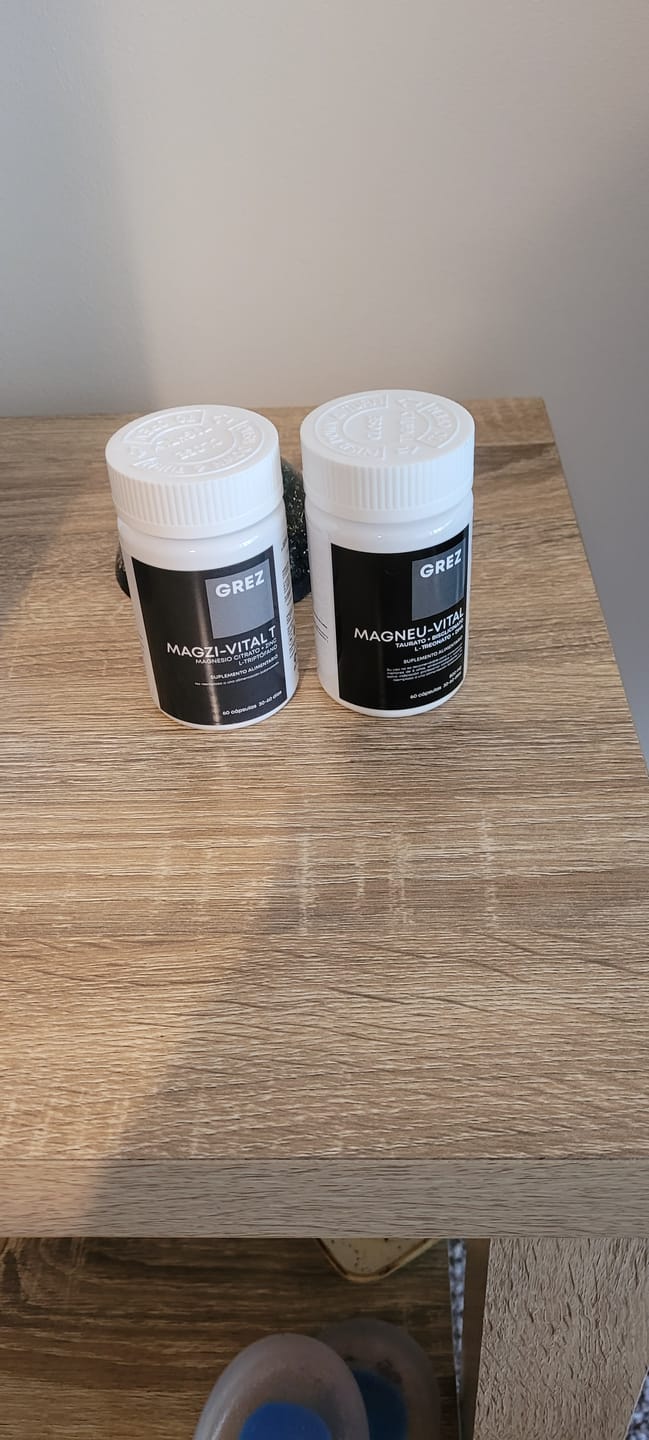 Customer photo review of MAGNEU-VITAL 800mg - Magnesios quelados Taurato / Bisglicinato / L-treonato