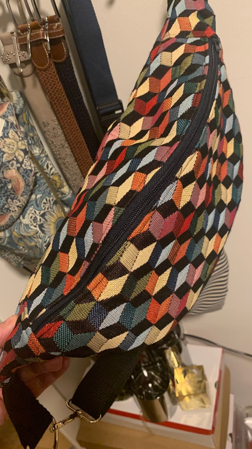 Customer photo review of Large and small Baileigh bag pattern