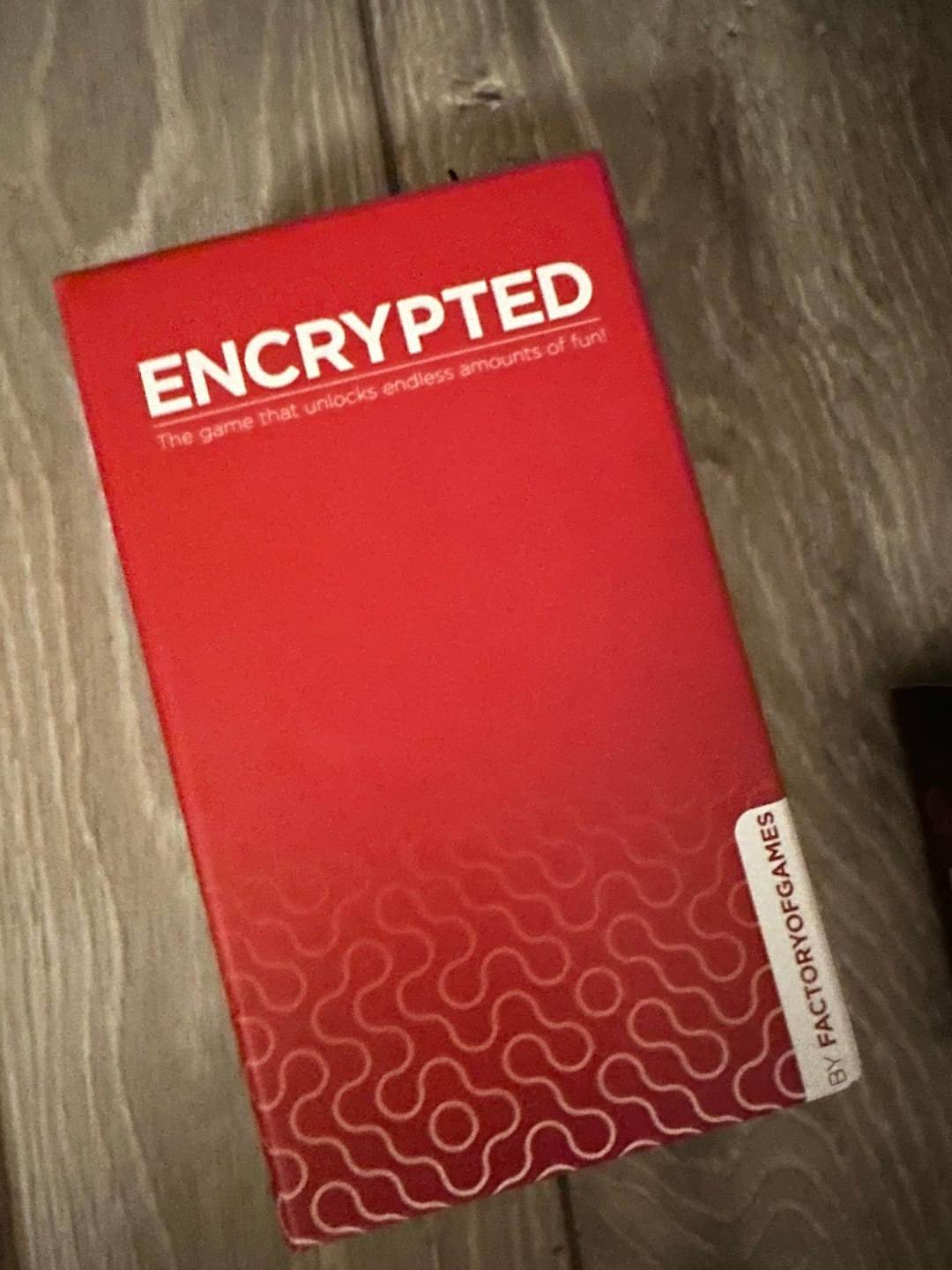 Customer photo review of Encrypted | UK Edition | ALMOST SOLD OUT