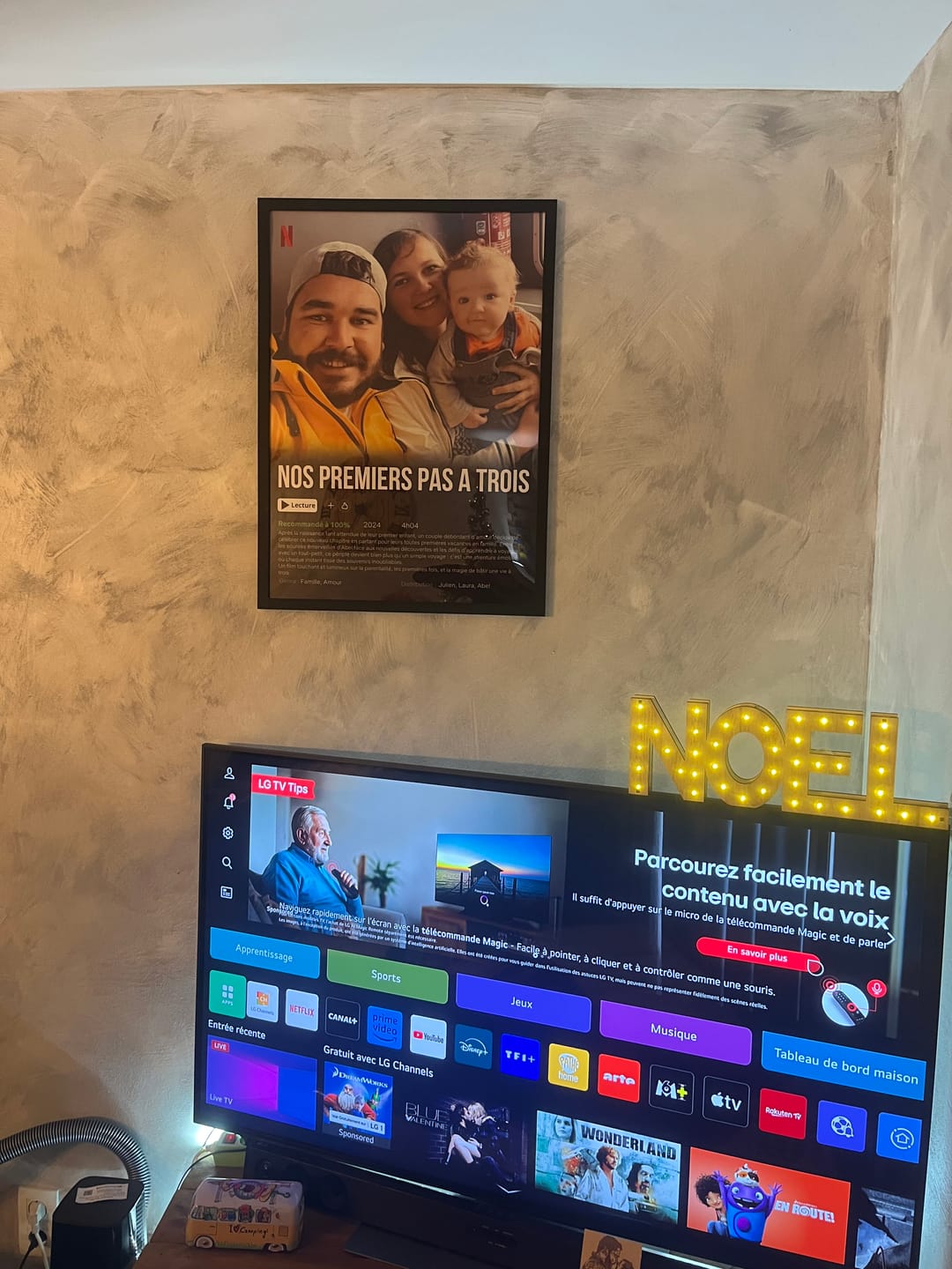 Customer photo review of Notre Propre Film - Affiche personnalisée