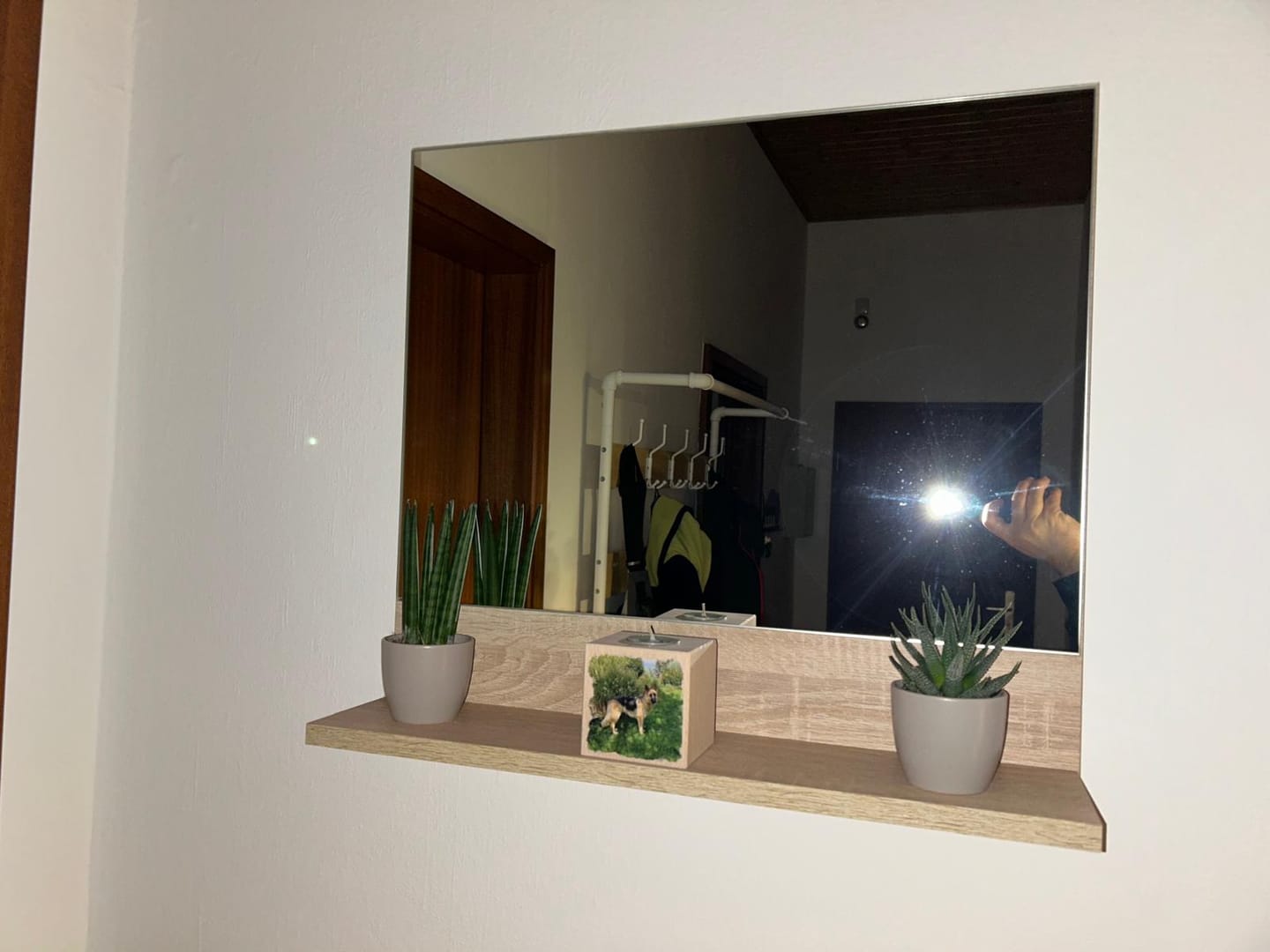 Customer photo review of Dein Foto - Individueller Kerzenwürfel