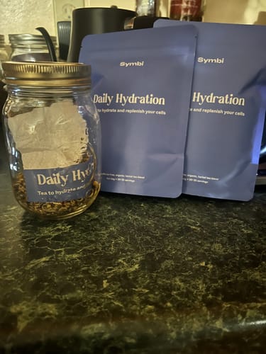 Customer photo review of Daily Hydration Tea