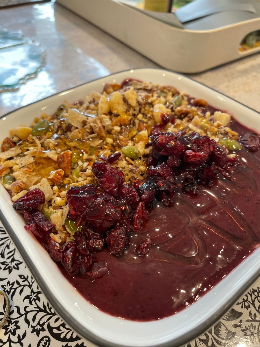 Customer photo review of Certified Organic Acai Berry Powder