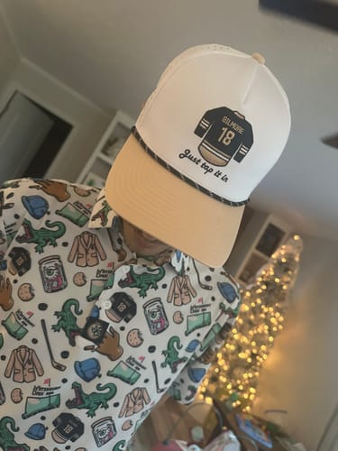 Customer photo review of Gilmore 18 Hat White