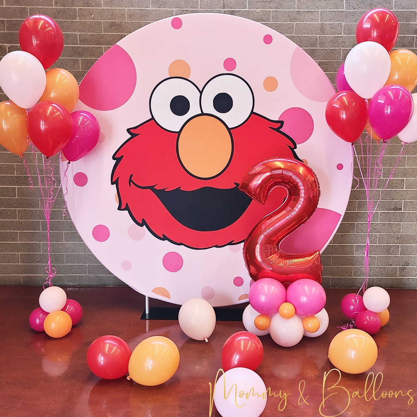 Customer photo review of 6ft 6.5ft 7ft 7.2ft Aluminum Alloy tube Round Circle Backdrop Stand For Wedding Birthday Baby Shower