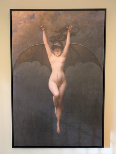 Customer photo review of The Bat Woman | Albert Joseph-Pénot | 1890