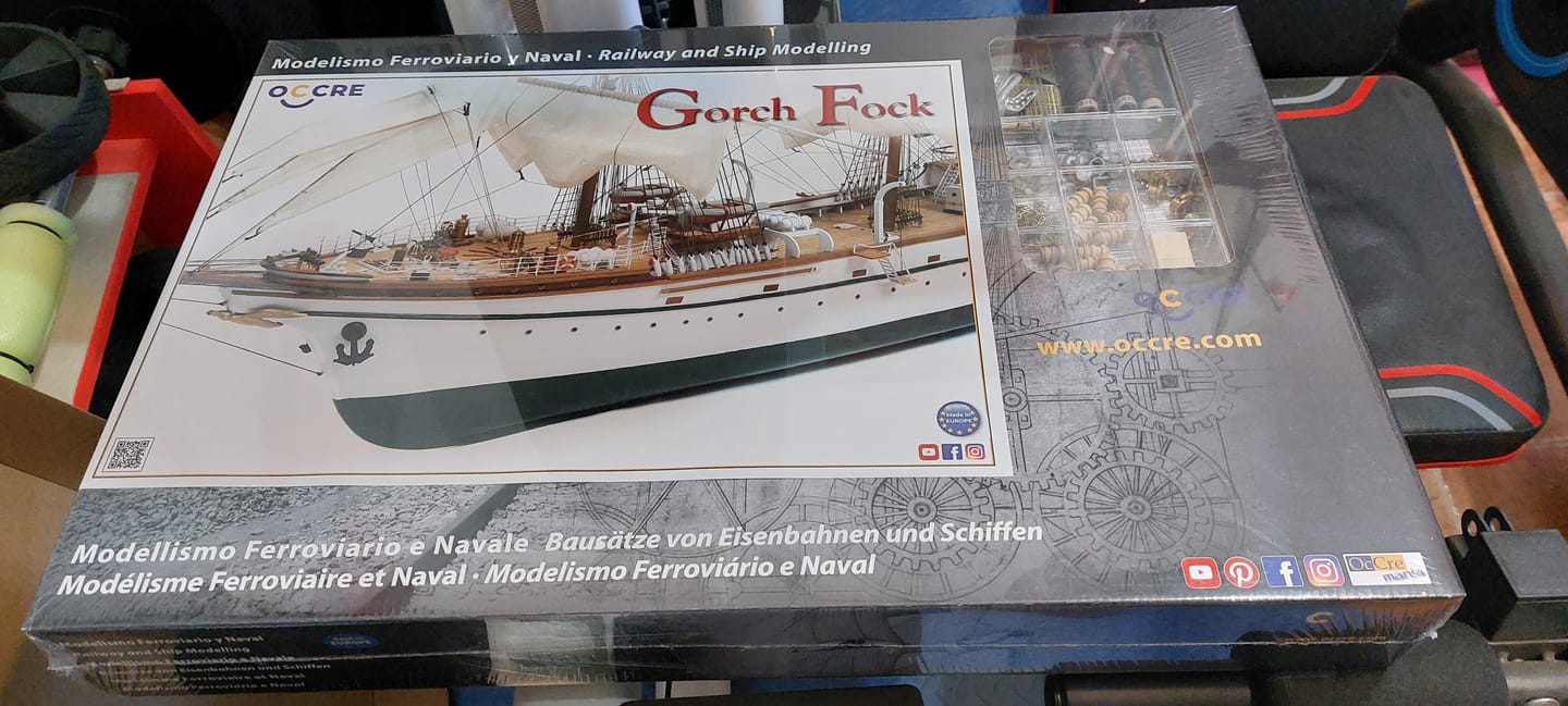 Customer photo review of Maqueta Barco Gorch Fock